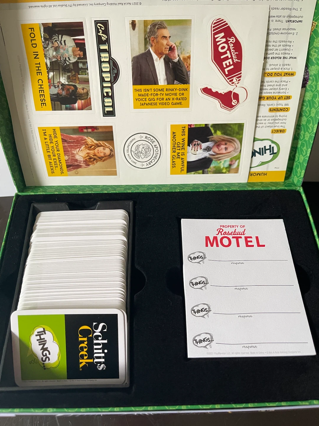 Schitt's Creek Edition "Things" Game - photo 2