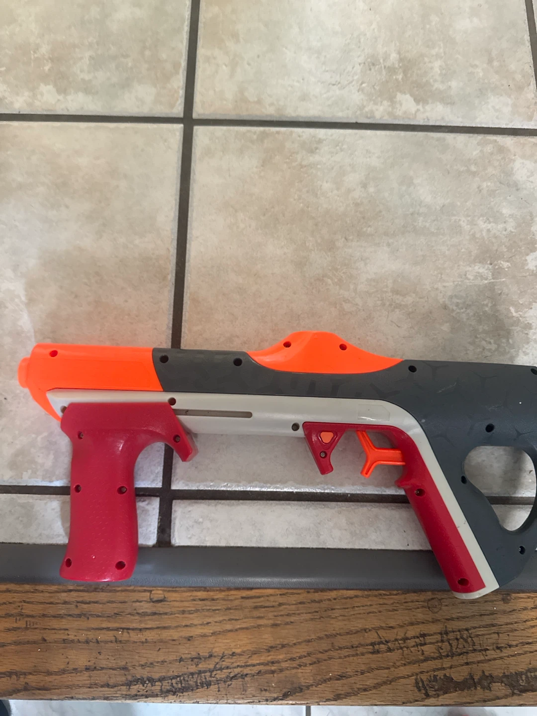 Orange and Grey gel blaster toy - photo 2