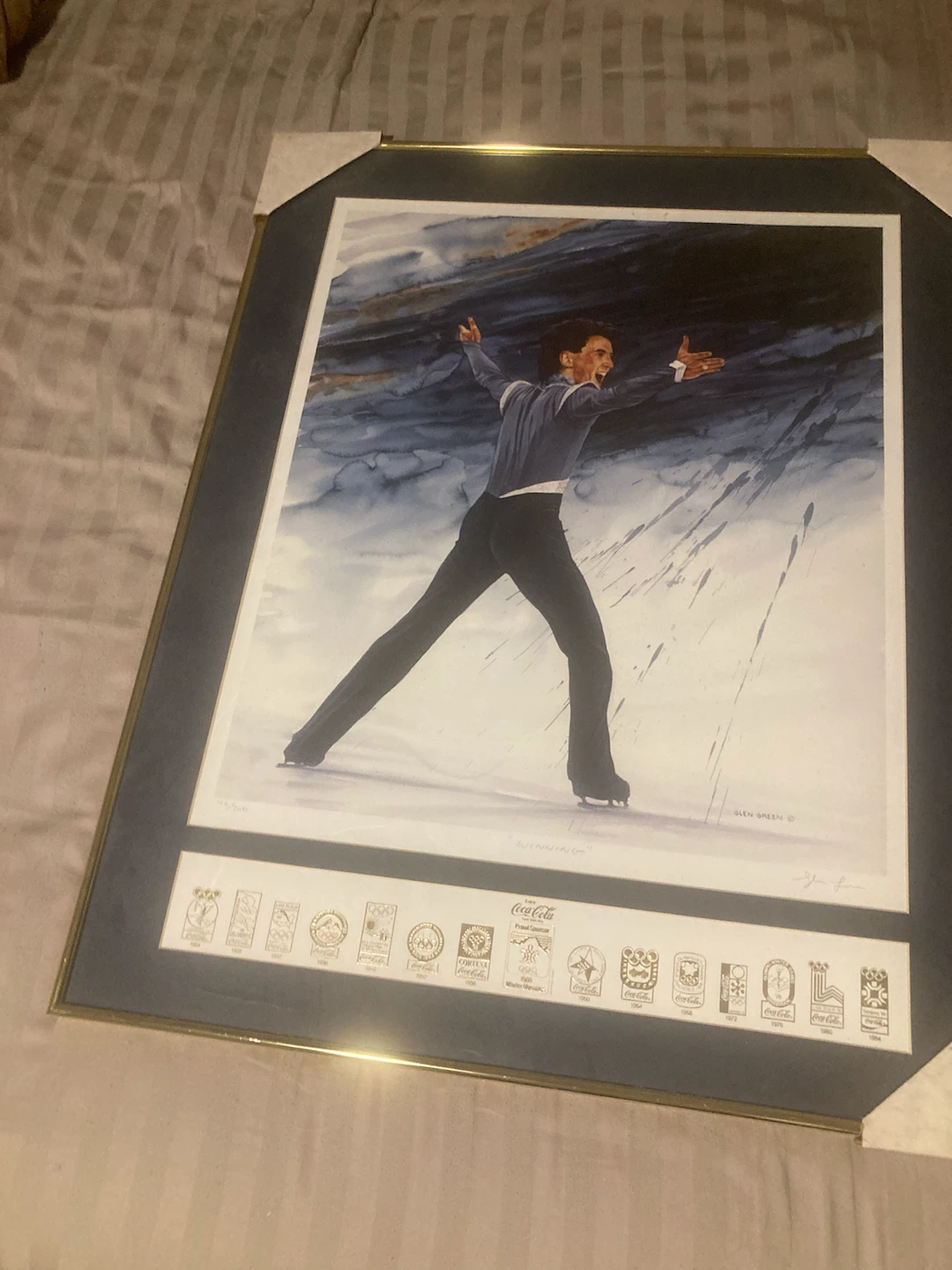 Glen Green "Olympic Dreams" Hand Signed Art Print 103/300