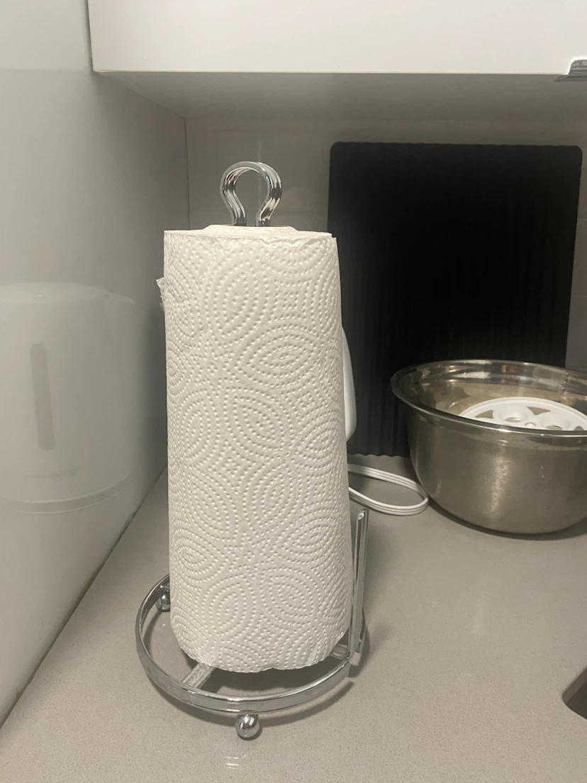 Paper Towel Holder – Weighted Base, Excellent Quality - photo 2