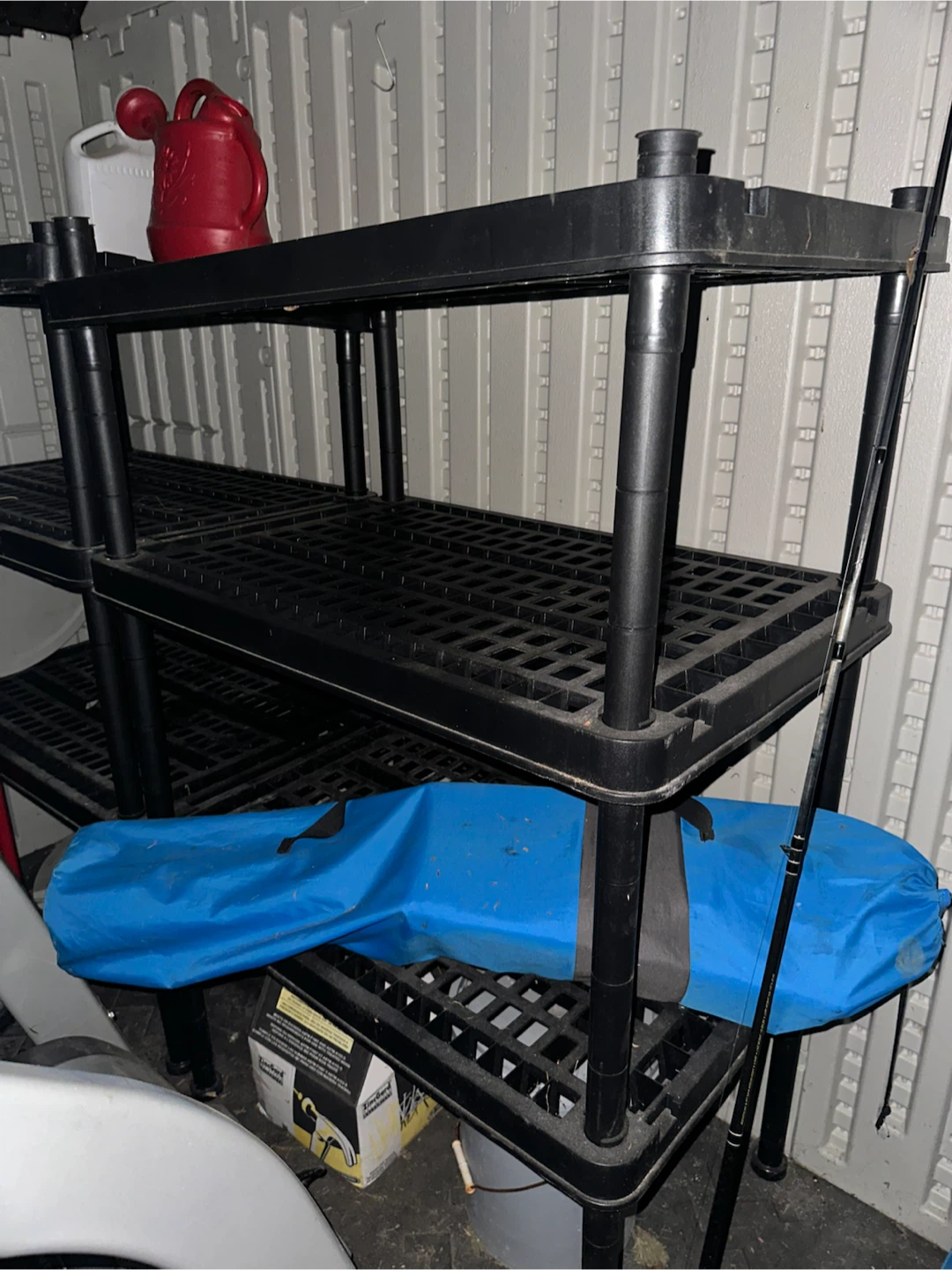 Black Shelving Unit - photo 2