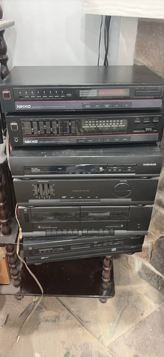 Nikko and Magnavox Stereo System Components - photo 4