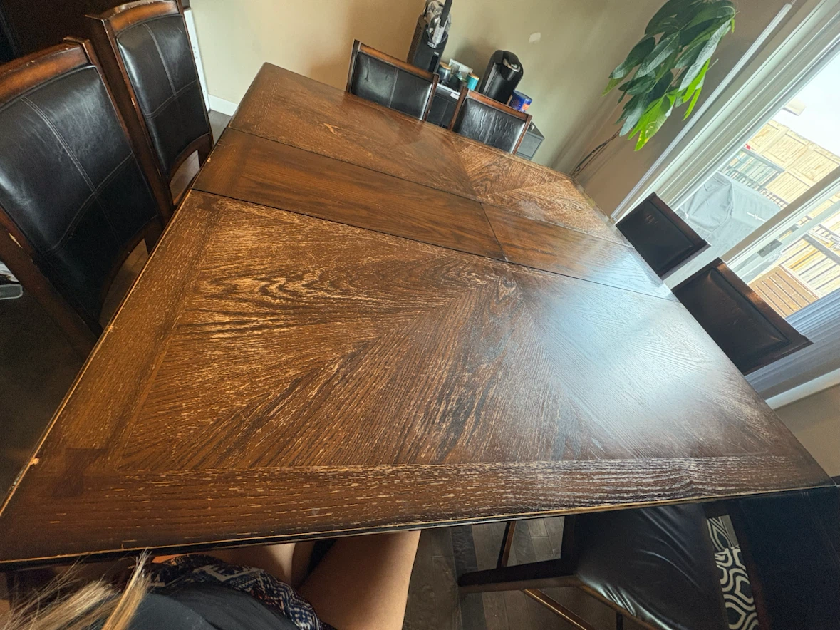 Beautiful dining table with 8 chairs - photo 3