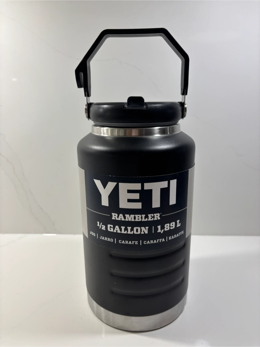 YETI Rambler 1/2 Gallon Jug, 1.89L - Black - NEW - photo 2