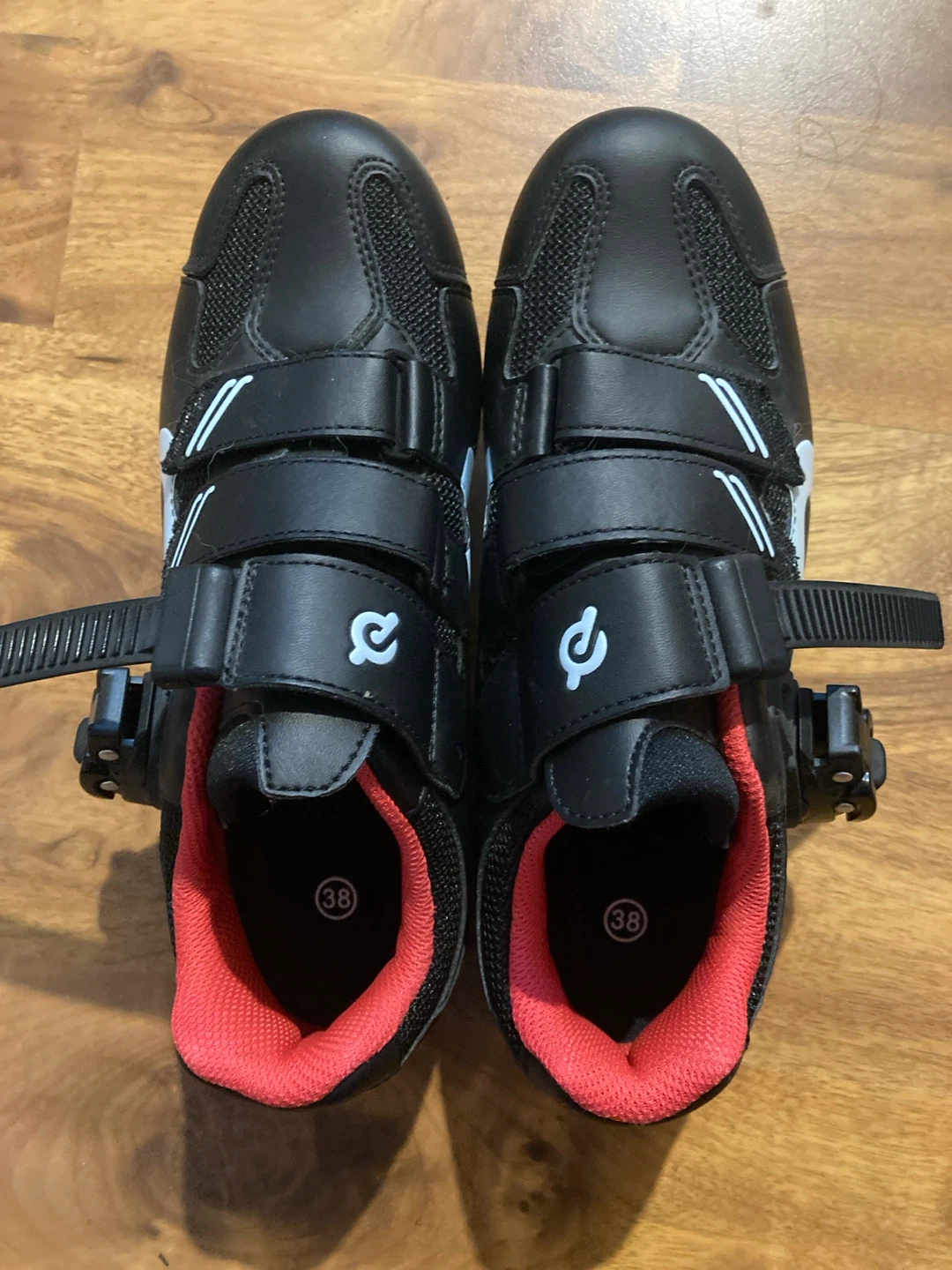 Peloton Cycling Shoes, Size 38