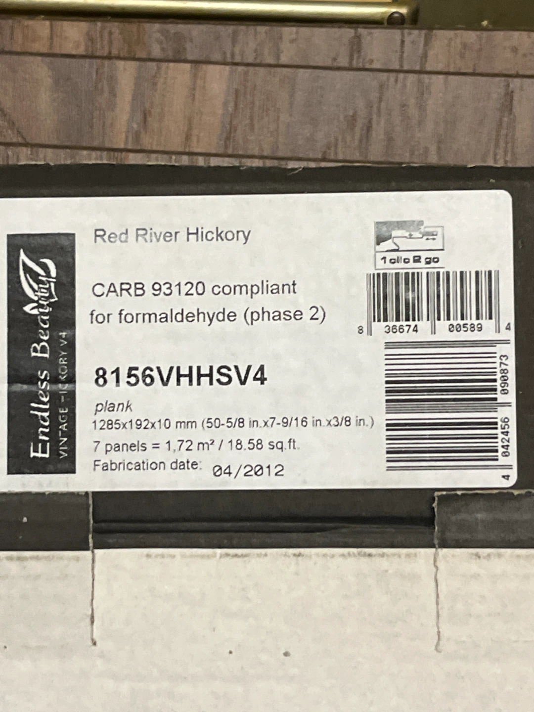 PREMIUM GERMAN-MADE LAMINATE FLOORING RED RIVER HICKORY 101 SQFT - photo 5