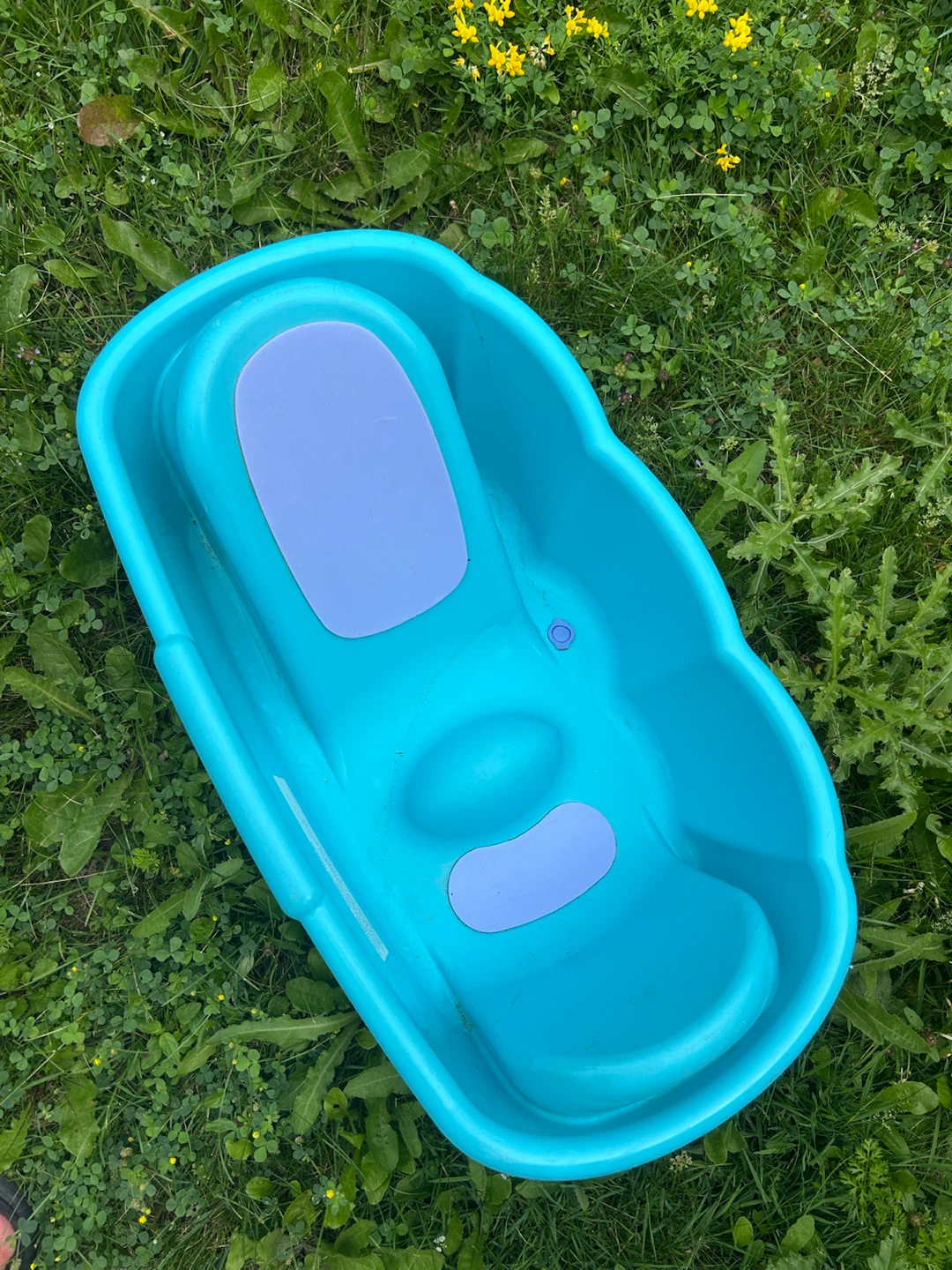Blue Baby Bathtub - photo 3