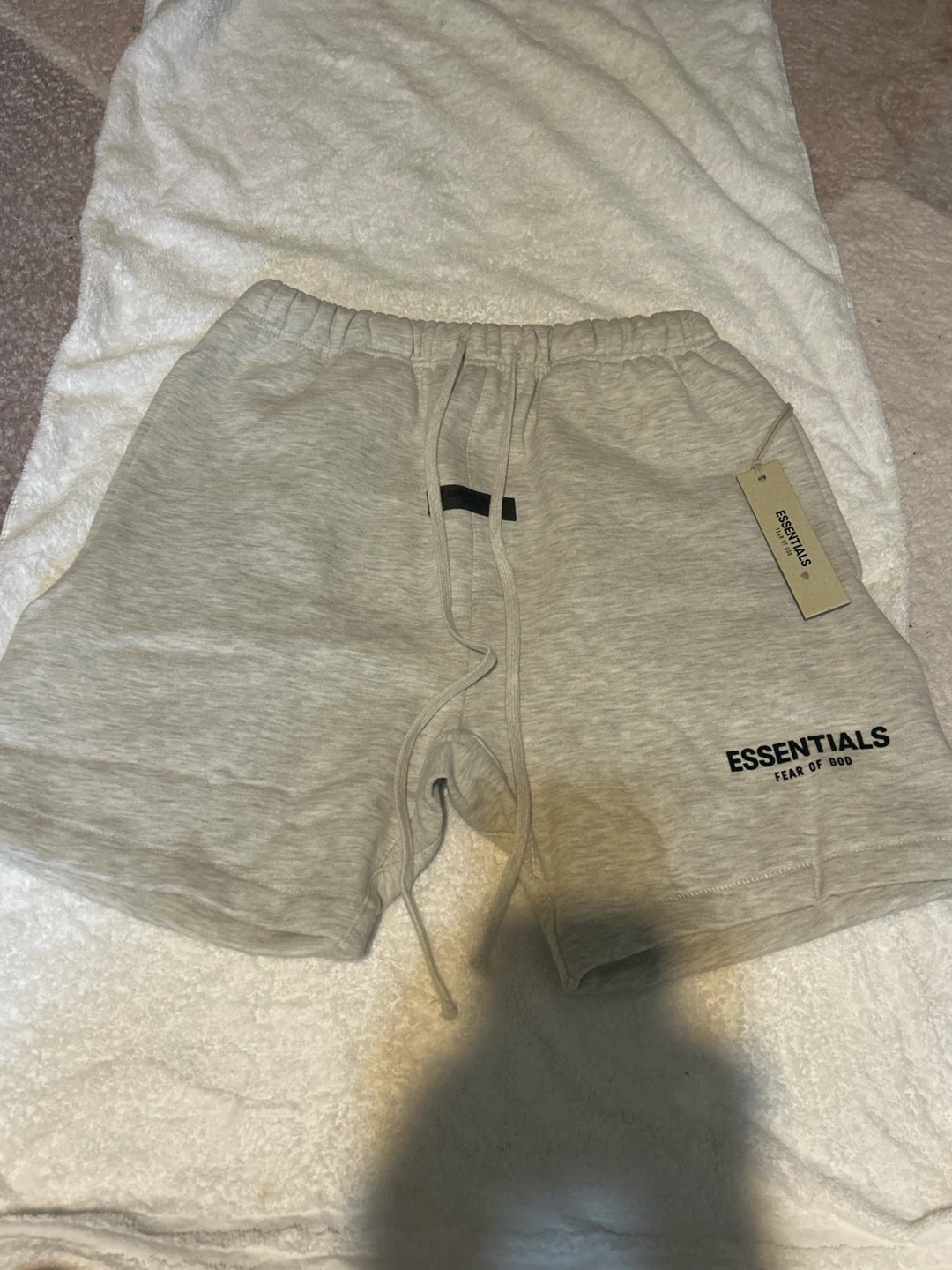 ESSENTIALS Fear of God Shorts - Grey - Size S - photo 2