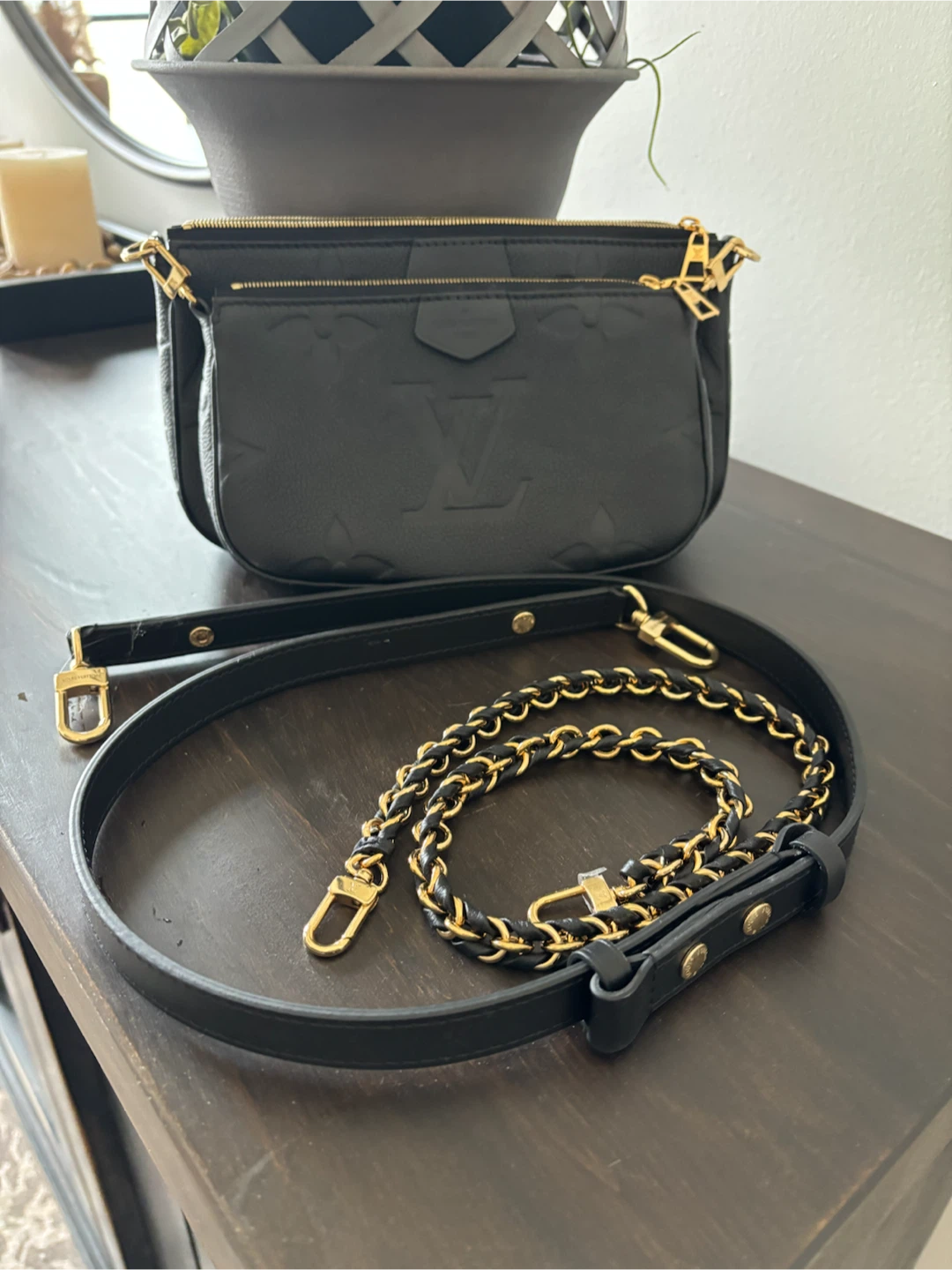 Louis Vuitton Black Monogram Multi-Pochette - photo 2