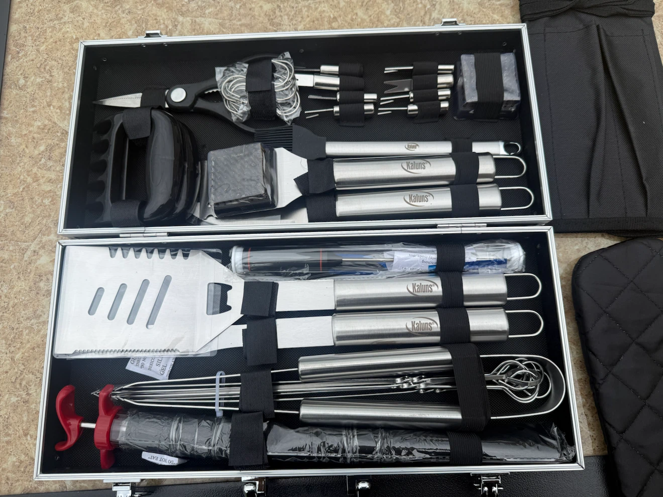 Kaluns 40-Piece Heavy-Duty BBQ Grill Tool Set