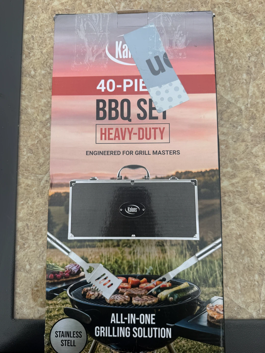 Kaluns 40-Piece Heavy-Duty BBQ Grill Tool Set - photo 2