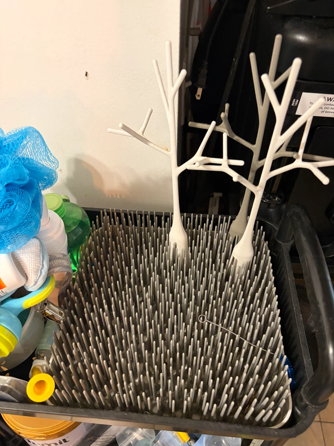White Tree Bottle Drying Rack
