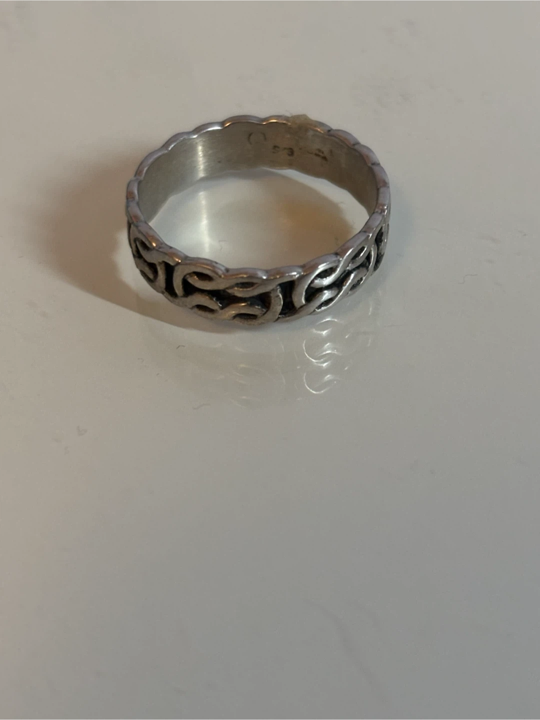 Silver ring - photo 2