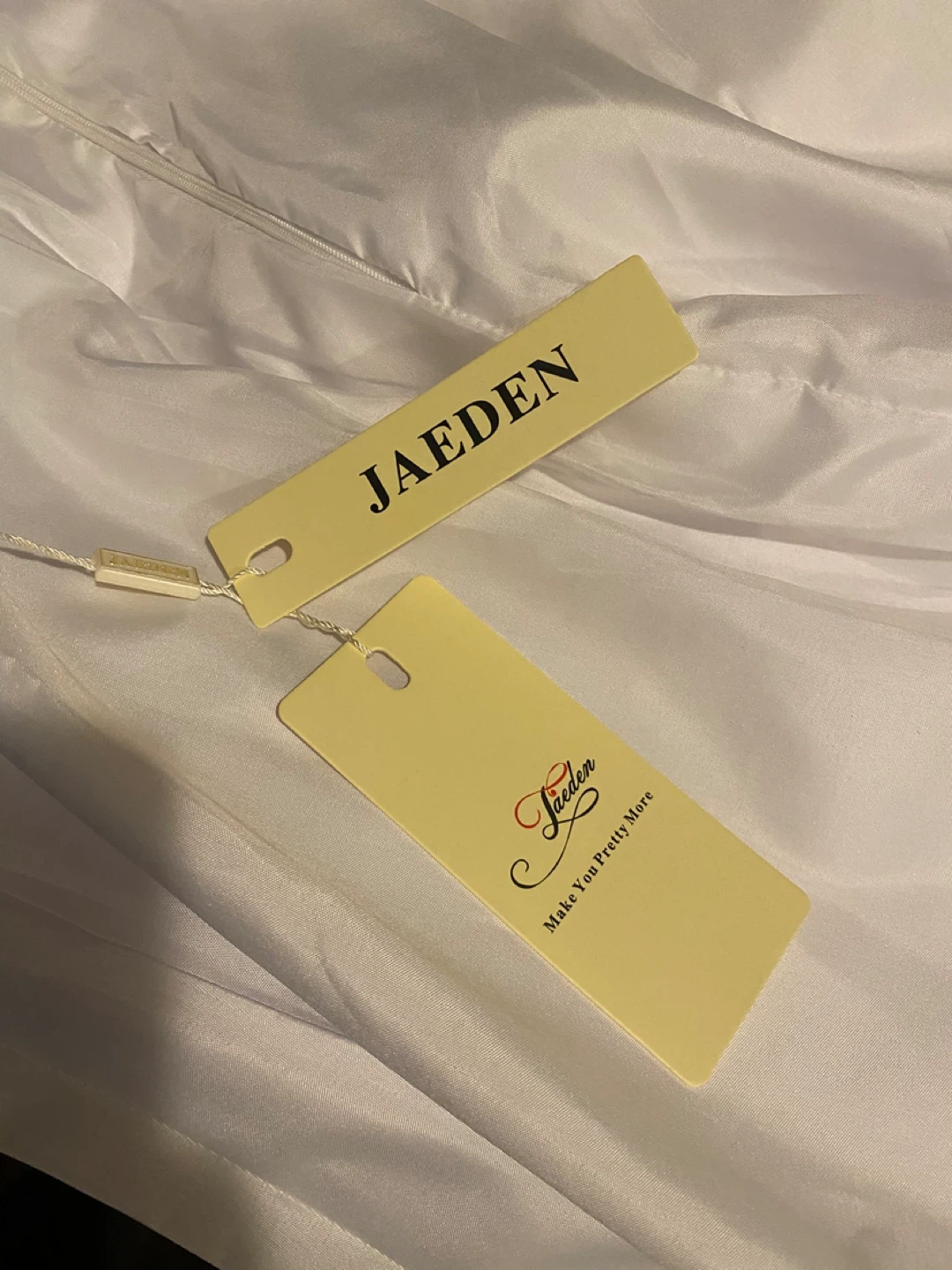 JAEDEN White Lace Wedding Dress - photo 4