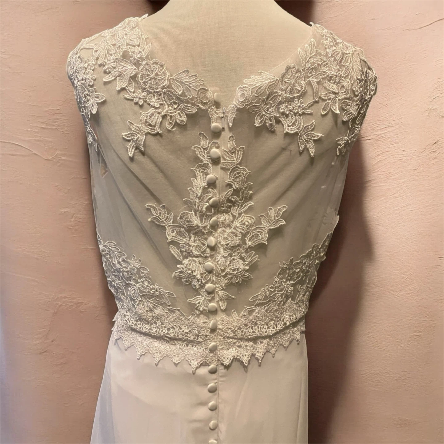 JAEDEN White Lace Wedding Dress - photo 2