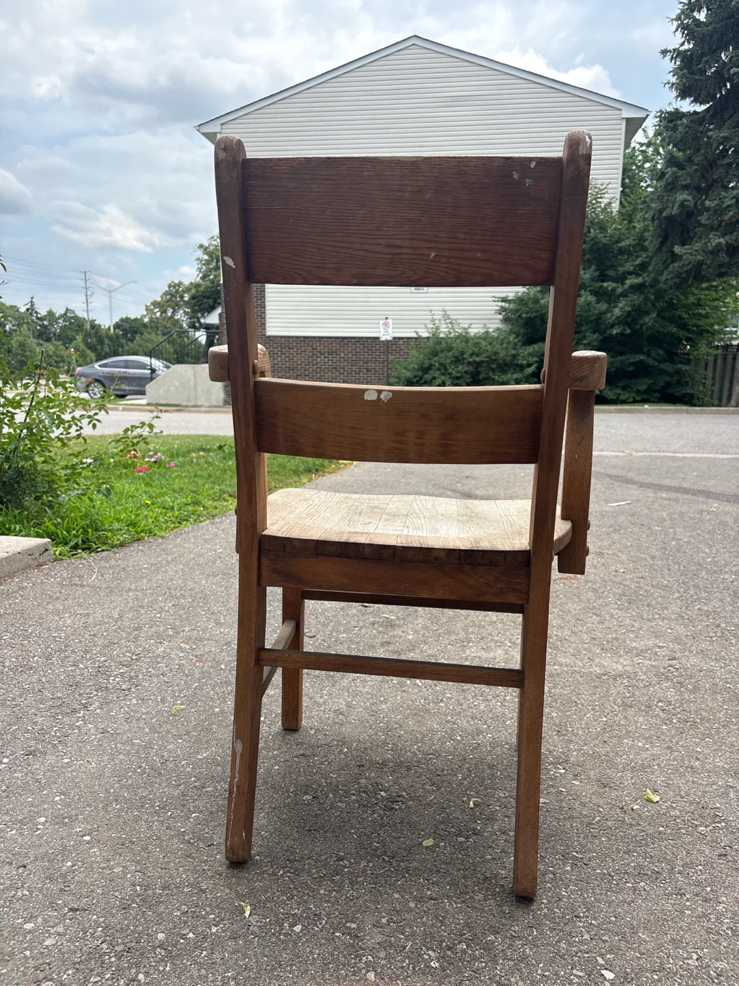 Wooden Arm Chair - photo 3