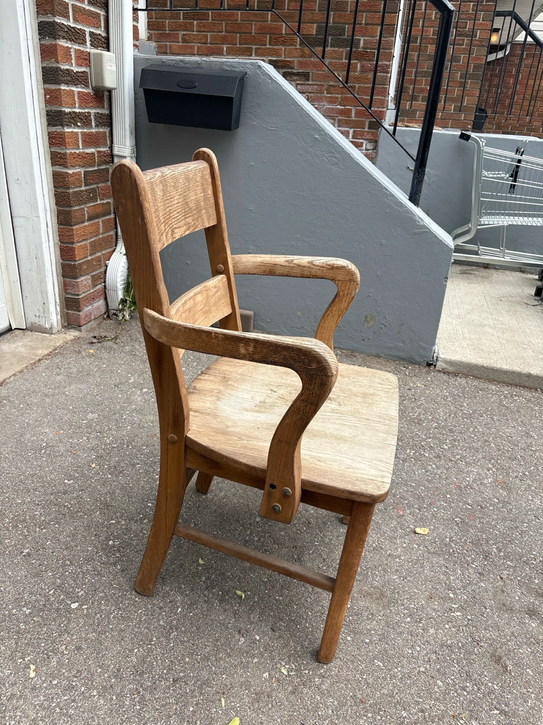 Wooden Arm Chair - photo 4