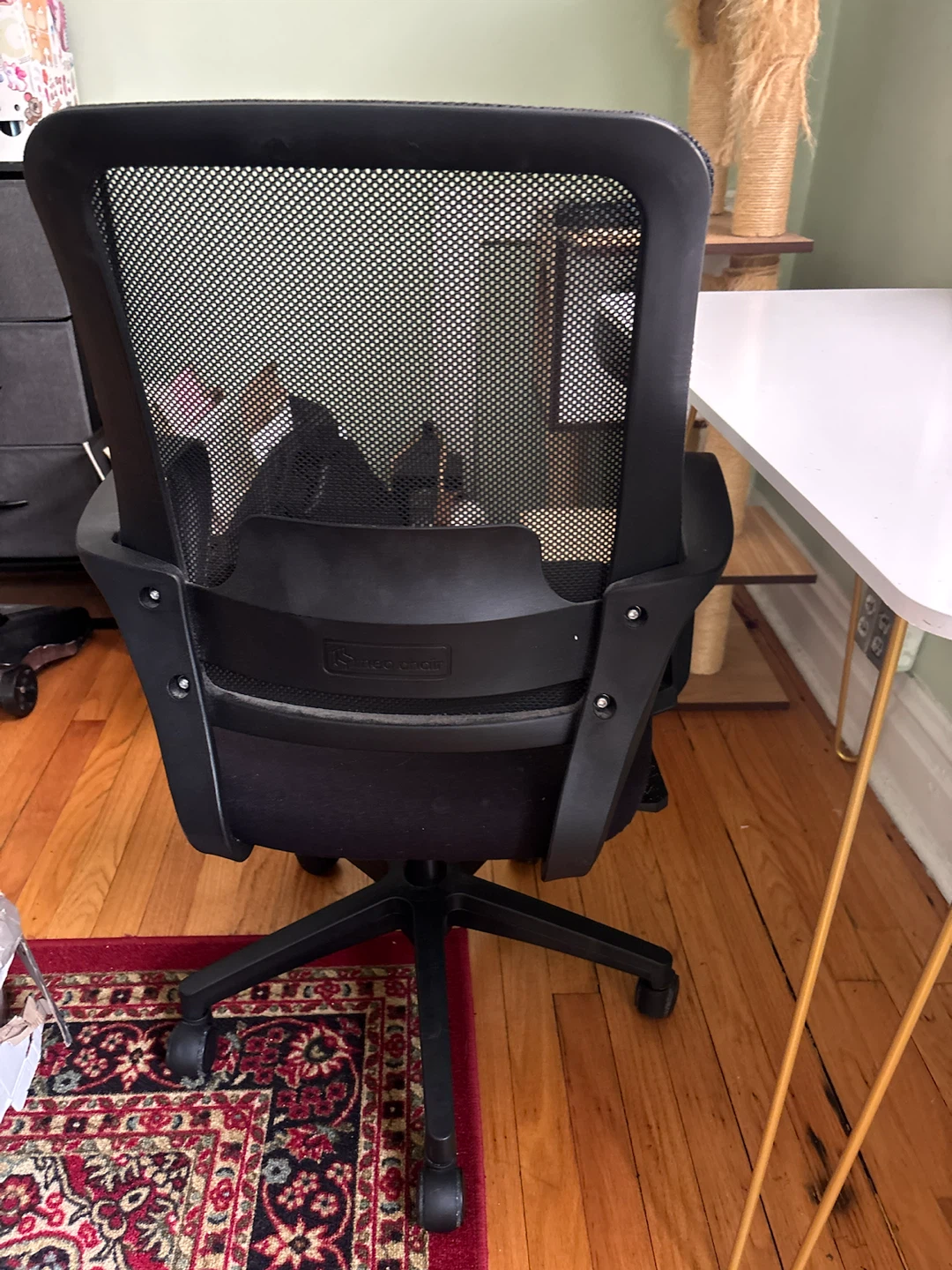Black Mesh Office Chair - photo 3