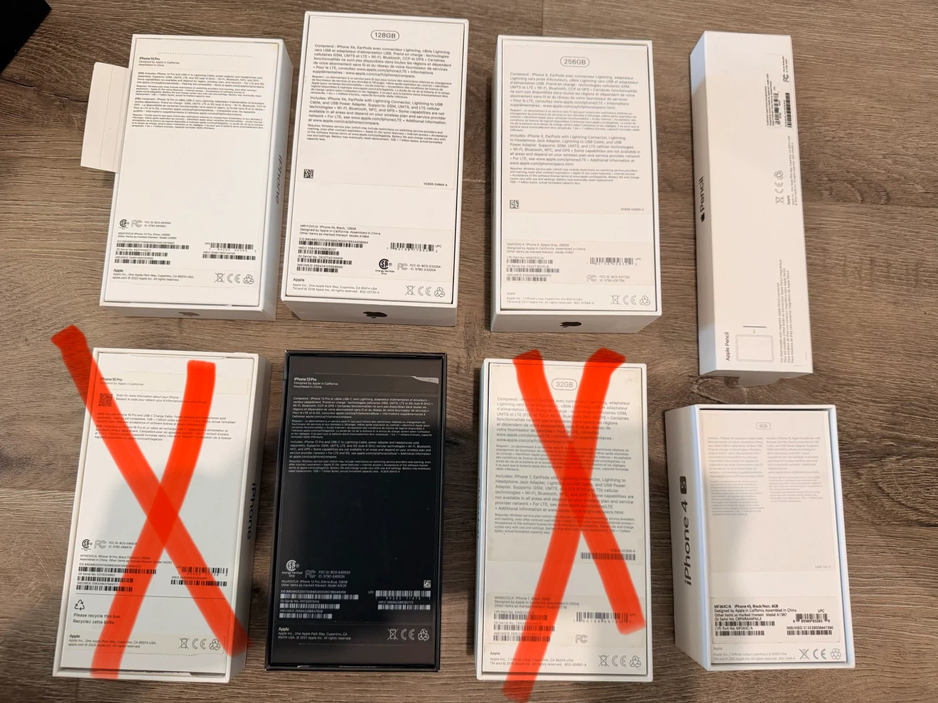 Boxes ONLY for various Apple iPhone Models - photo 2
