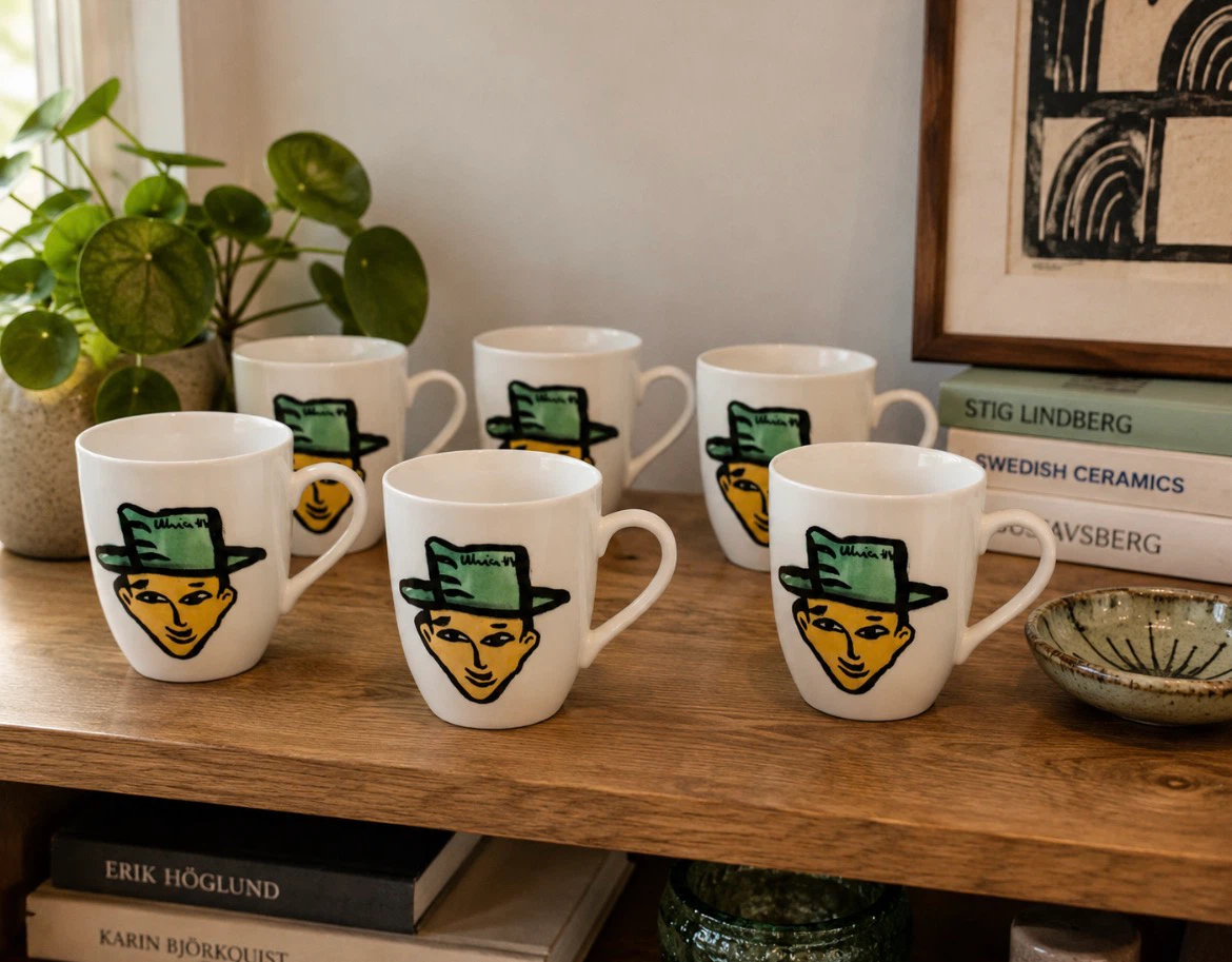 Ulrica Hydman-Vallien People Designer Coffee Cup Lot