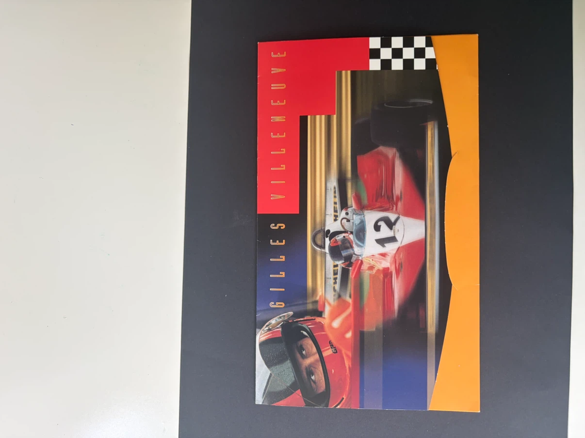 🇨🇦 Gilles Villeneuve 1950-1982 Stamp Sheet - photo 2