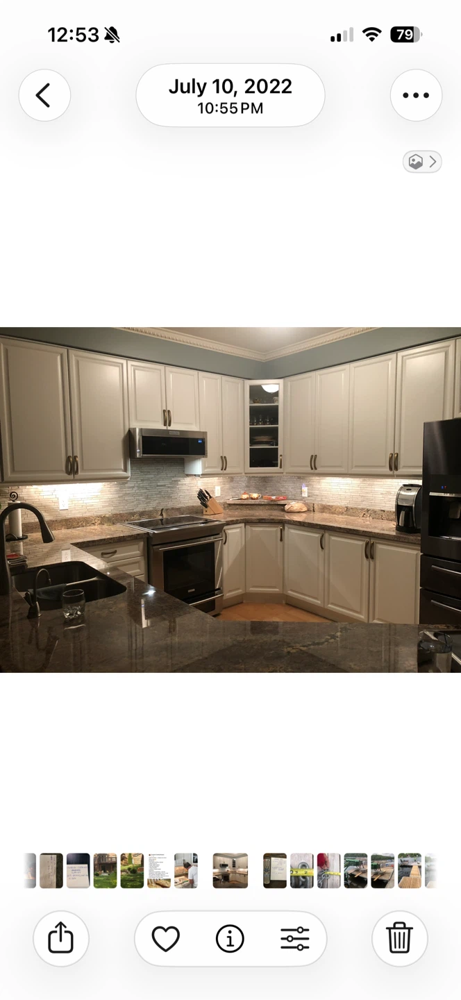 Painting and Tile Backsplash’s