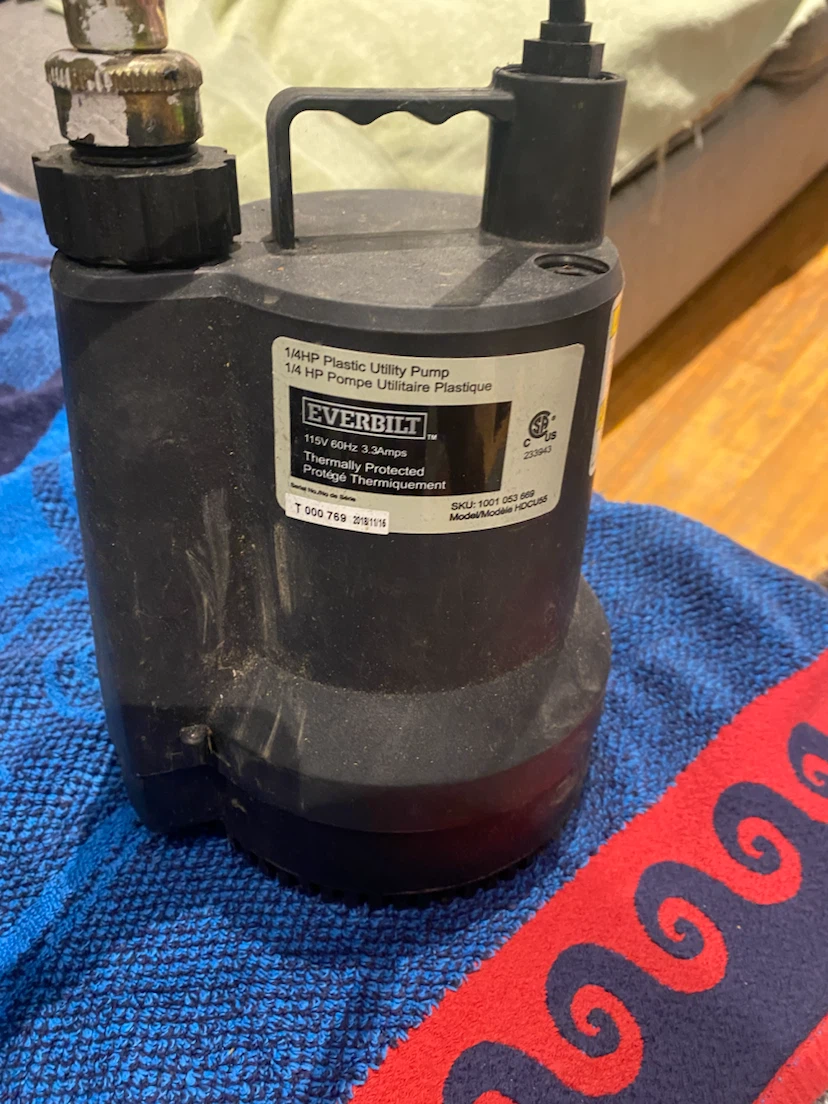 EVERBILT 1/4 HP Plastic Utility Pump - photo 2