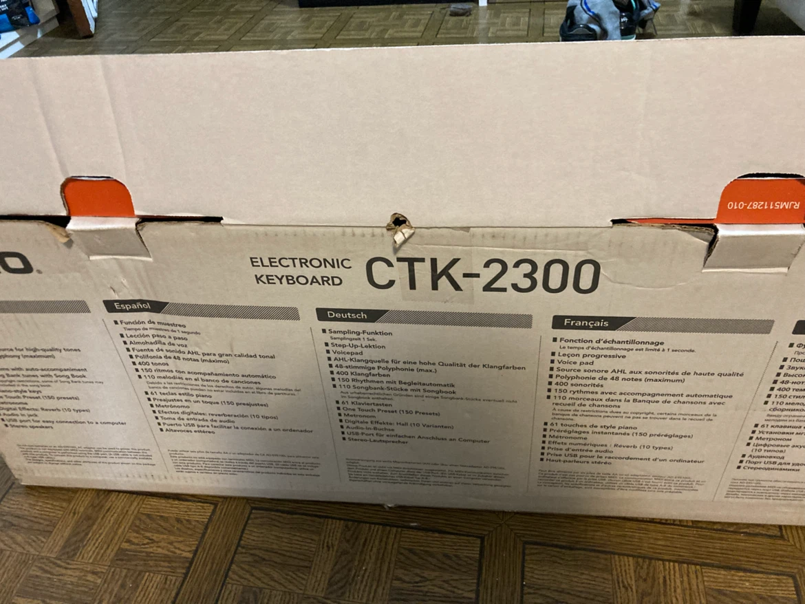 Casio CTK-2300 Electronic Keyboard - photo 2