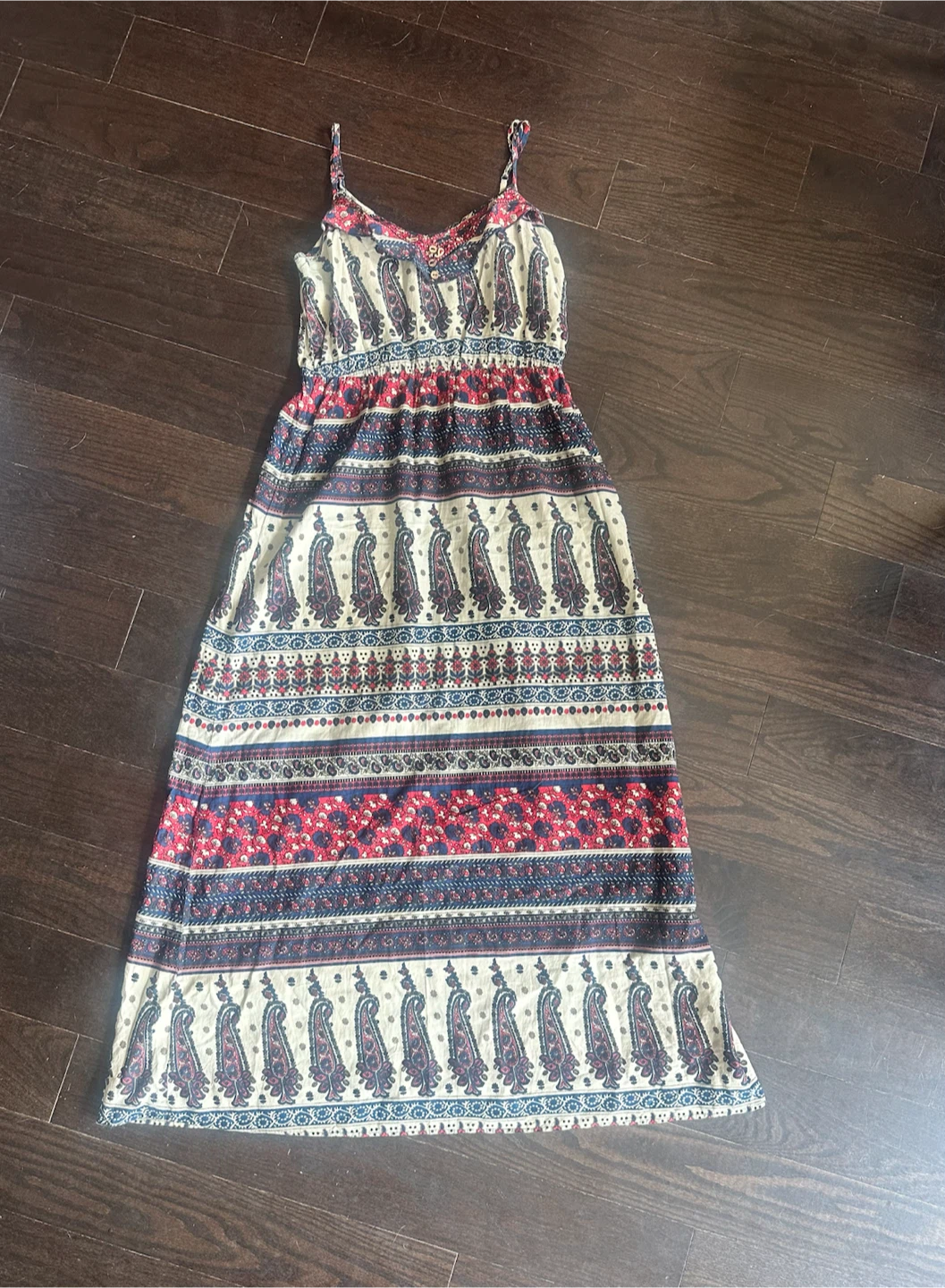 Band of Gypsies Paisley Maxi Dress size medium - photo 2