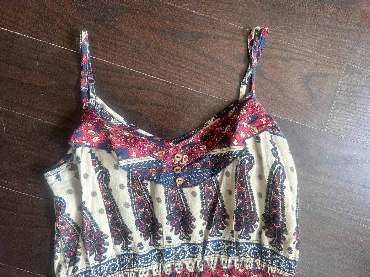 Band of Gypsies Paisley Maxi Dress size medium - photo 4