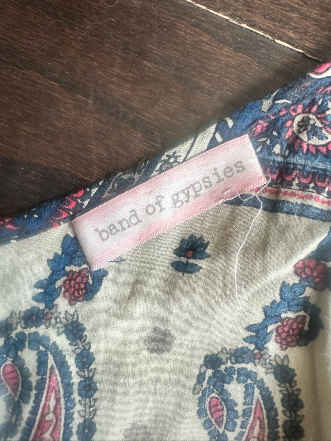 Band of Gypsies Paisley Maxi Dress size medium - photo 5