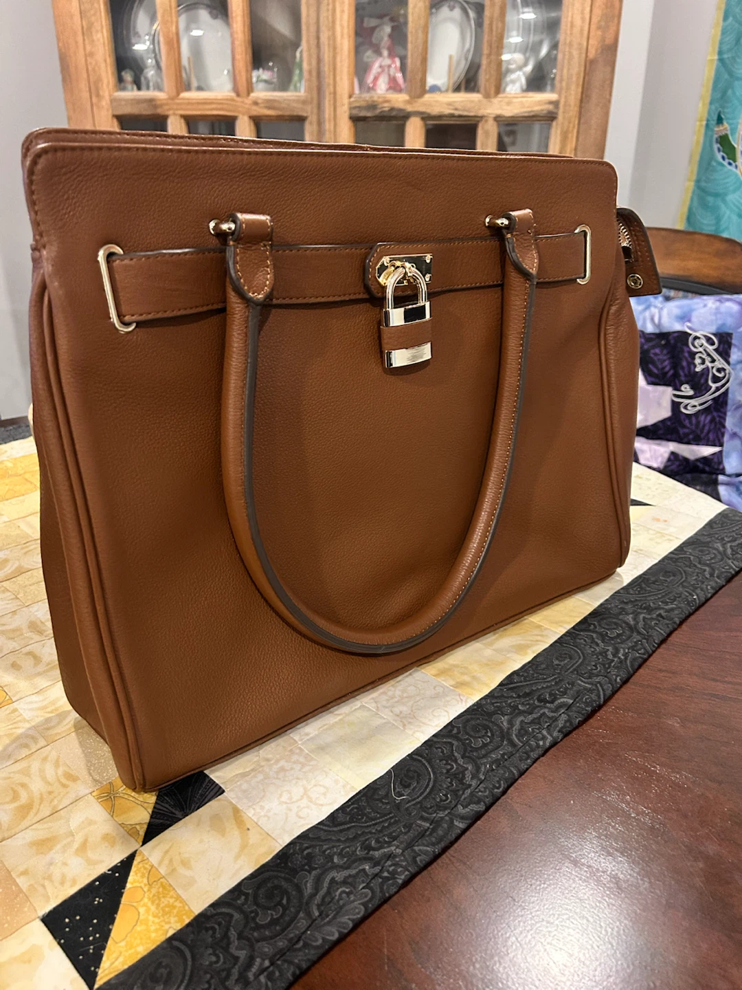 Danier Genuine Leather Satchel Handbag