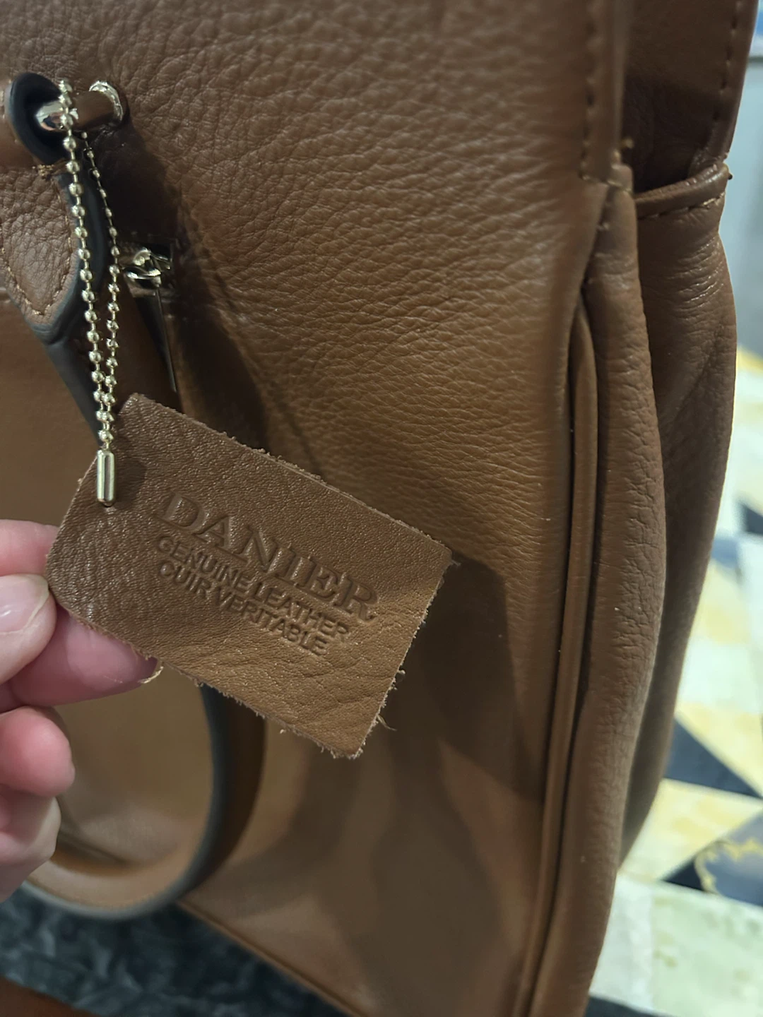 Danier Genuine Leather Satchel Handbag - photo 3
