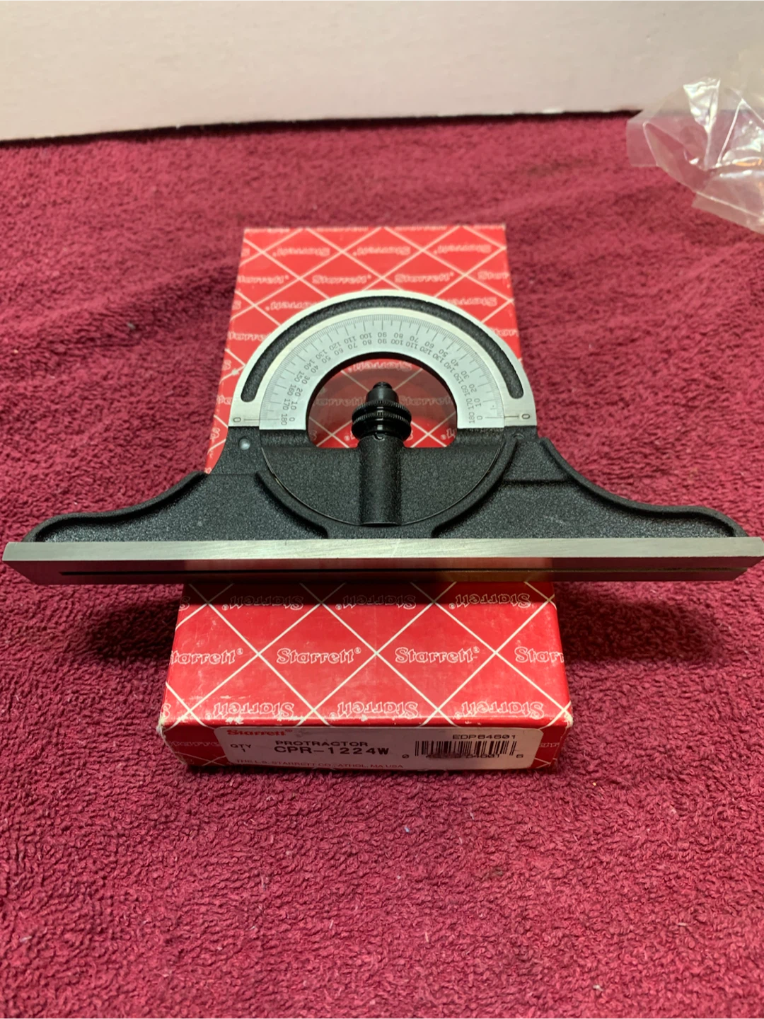 STARRETT PROTRACTOR HEAD