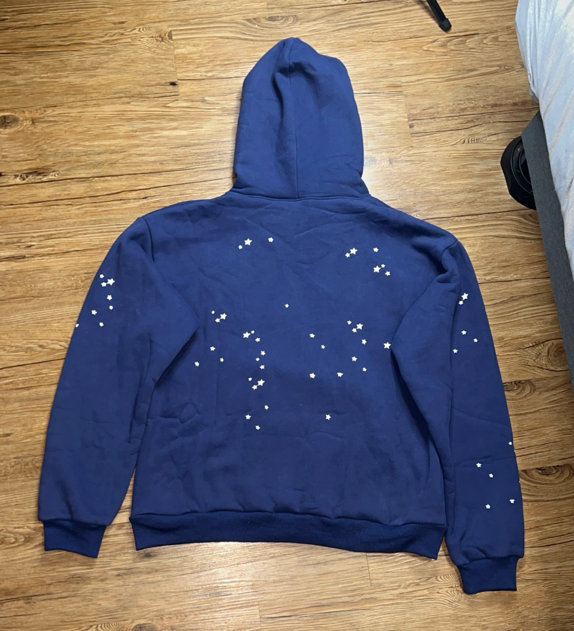 Sp5der "Atlanta" Hoodie Marina Blue - Size M (Brand New) - photo 3