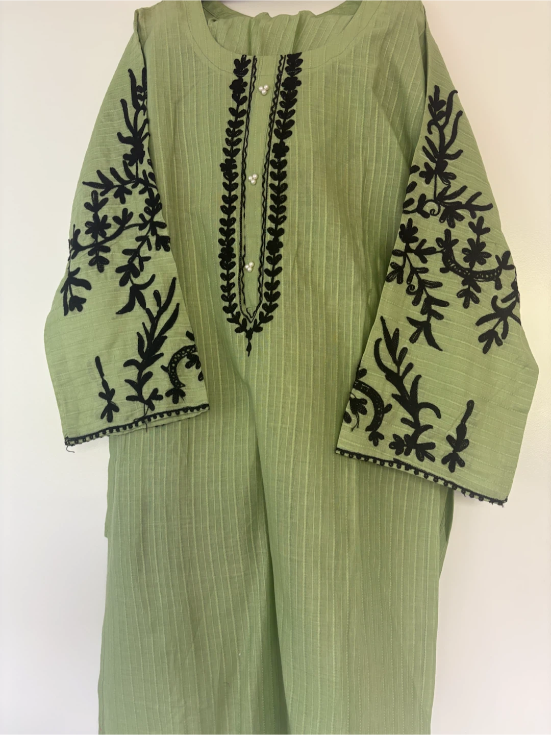 Light Green embroidered 2 pieces
