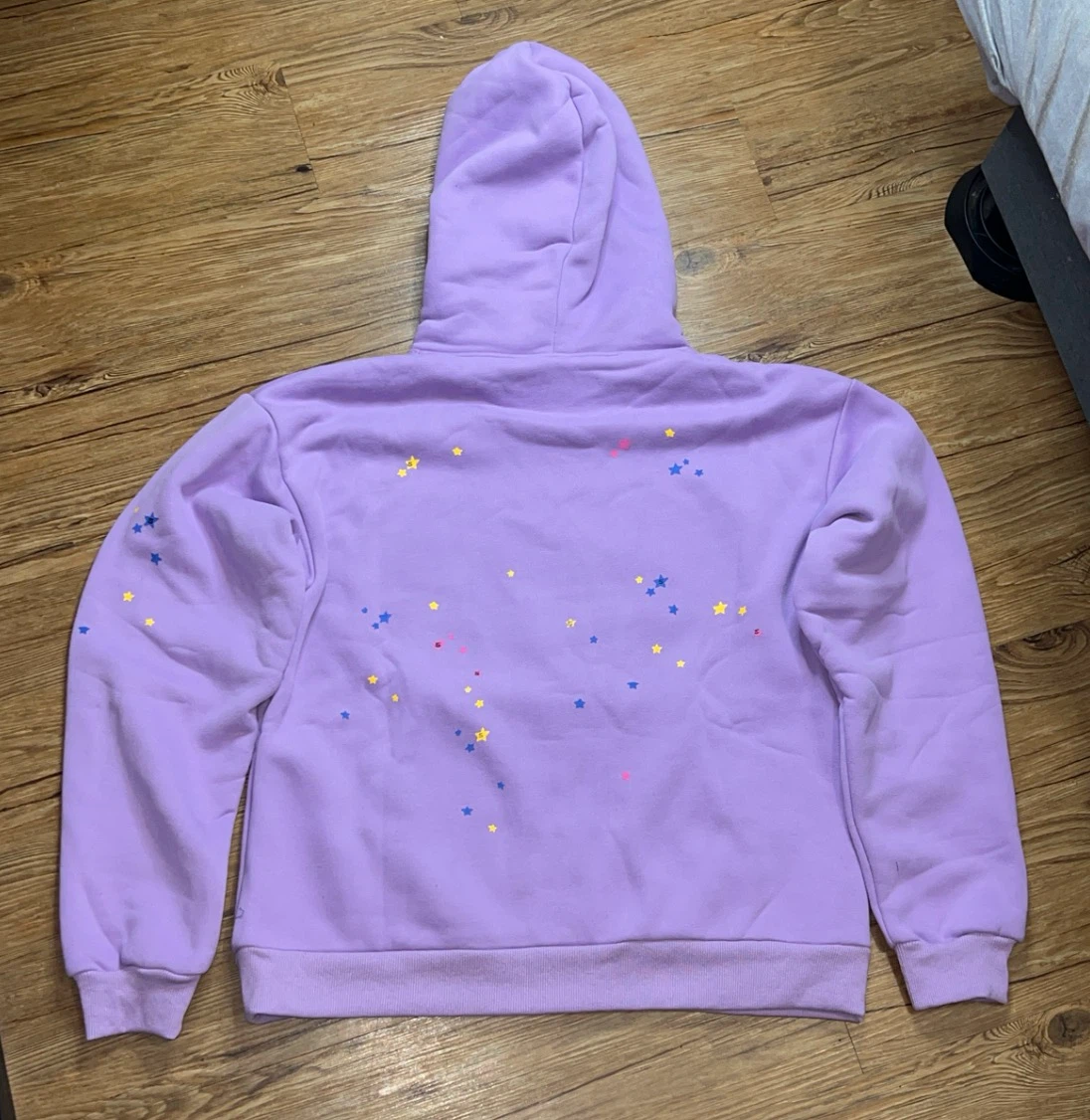 Sp5der Worldwide "Punk" Hoodie Açai - Size Medium (Brand New) - photo 3