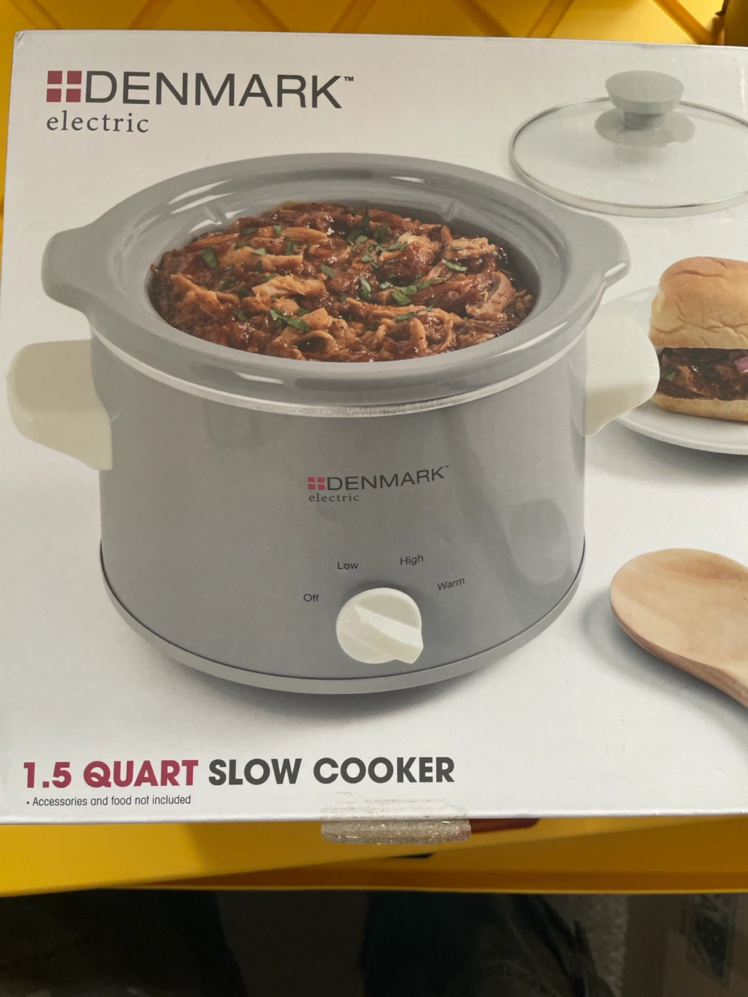 DENMARK electric 1.5 Quart Slow Cooker - photo 3