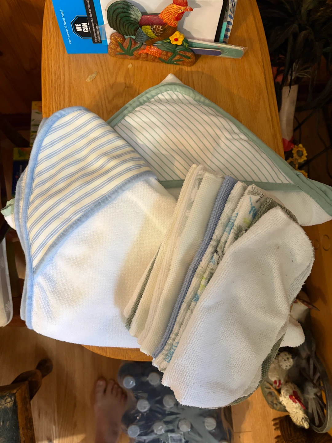 Baby Hooded Towel and Washcloth Set