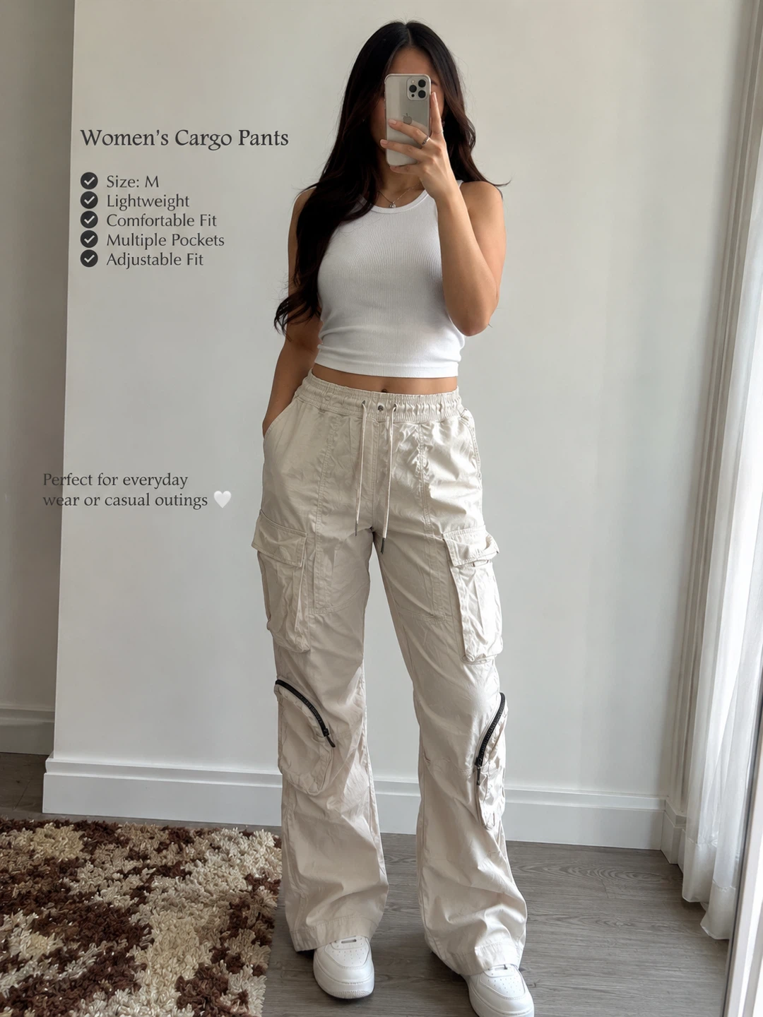 Women's Cargo Pants Size M