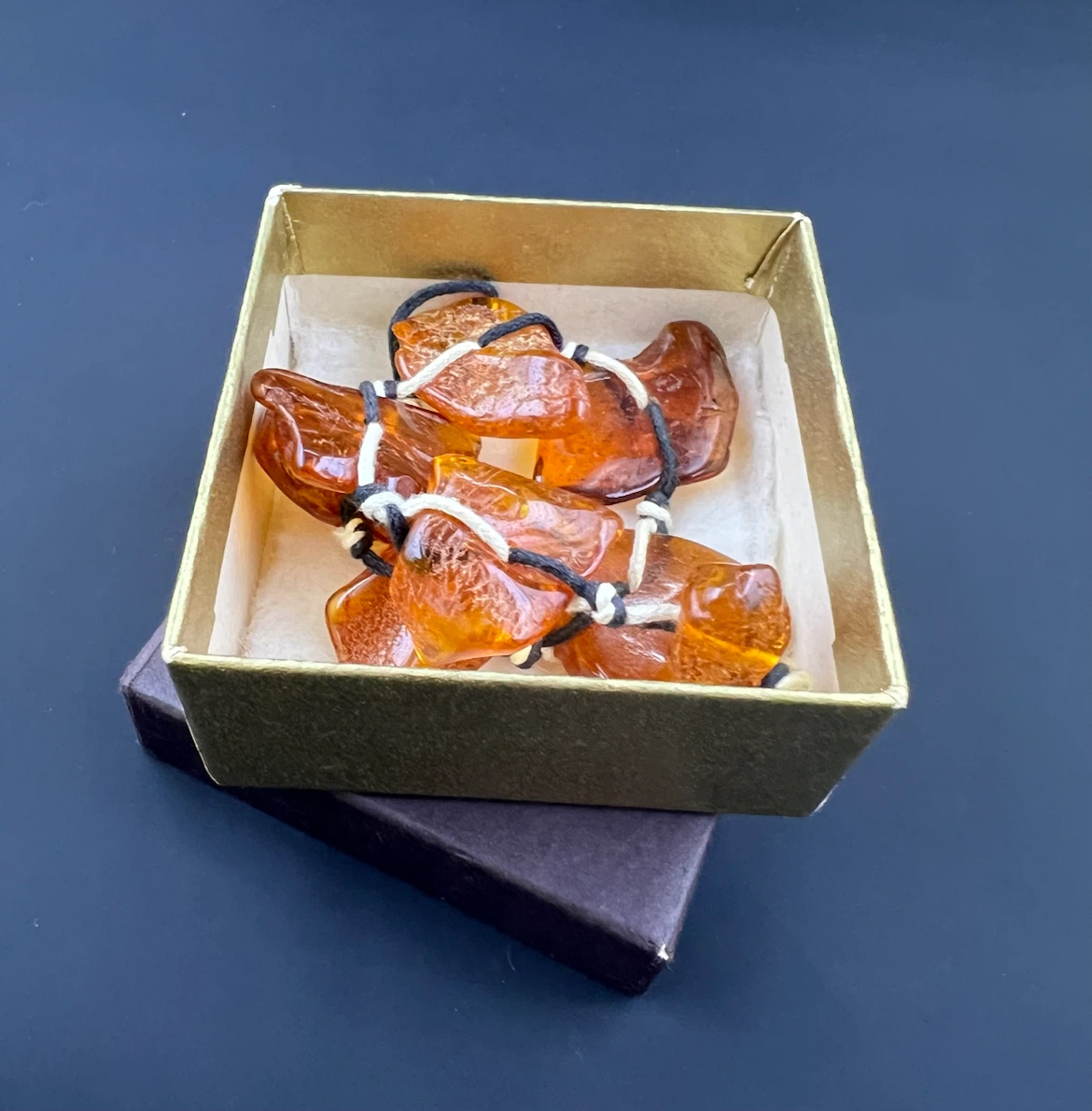 Chunky Raw Baltic Amber Bracelet - photo 5