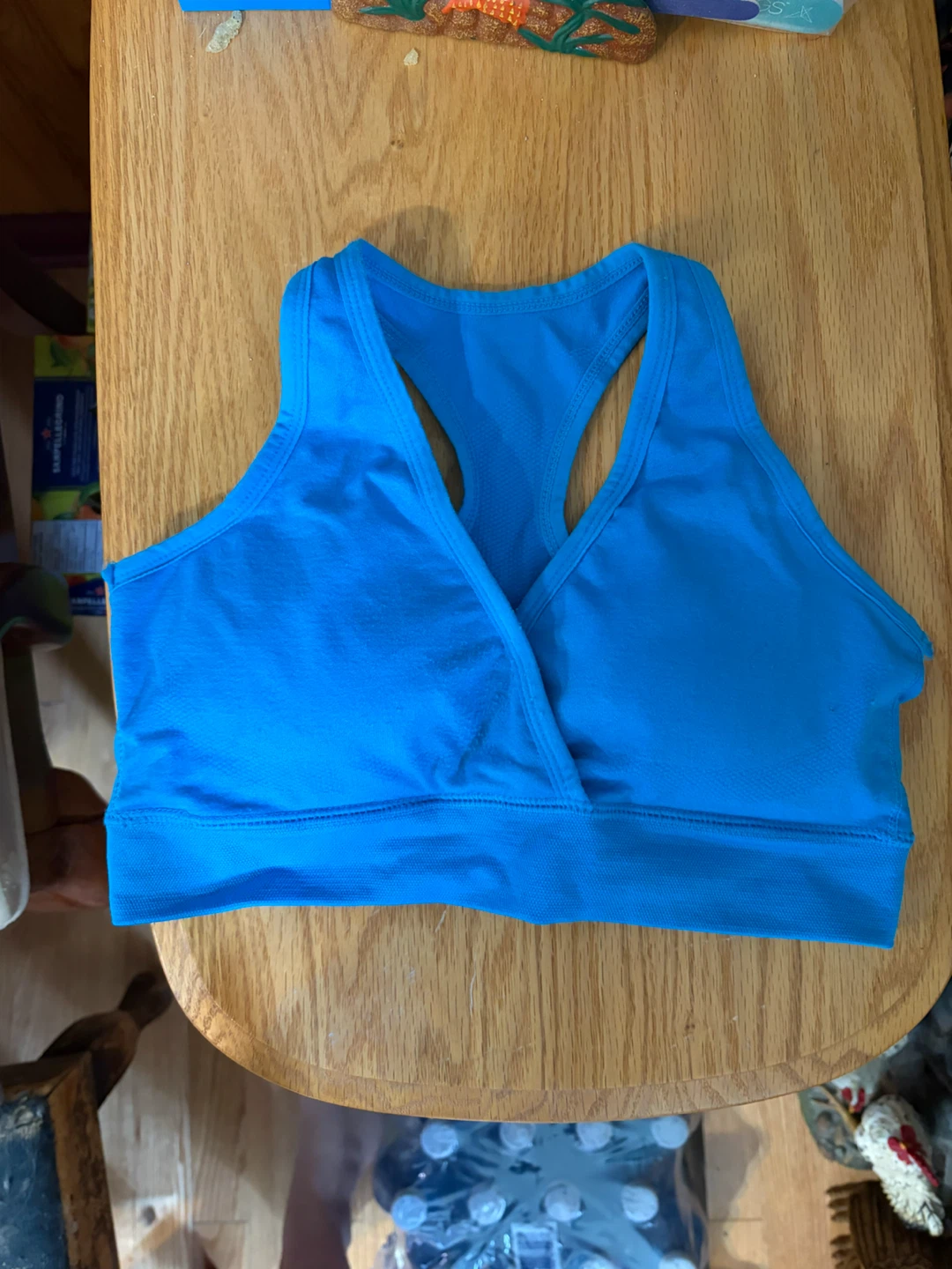 Blue Sports Bra