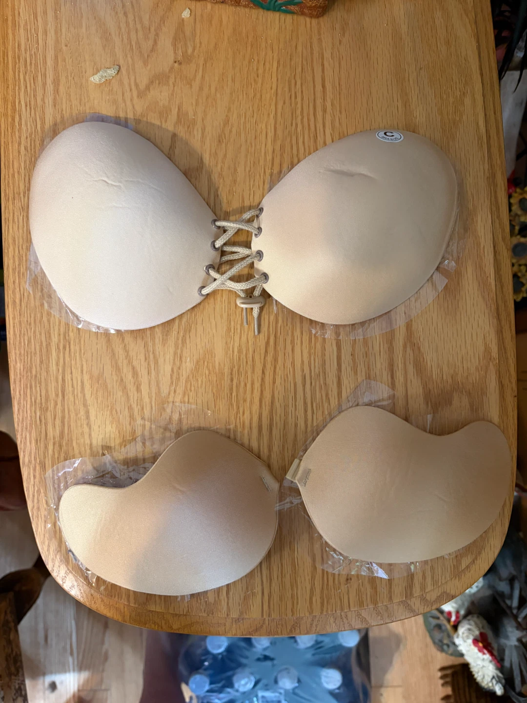 Adhesive Stick-On Bra with C Size