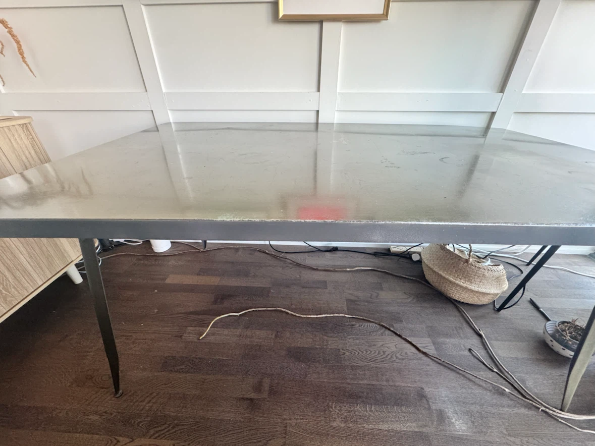 Metal Table/Desk - photo 2