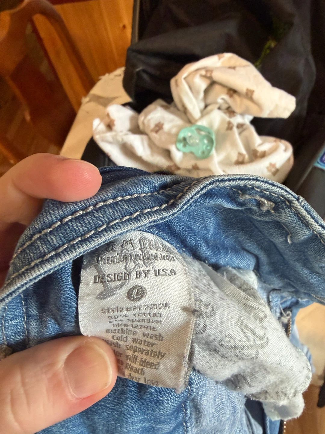 Denim Shorts - Size L - photo 2
