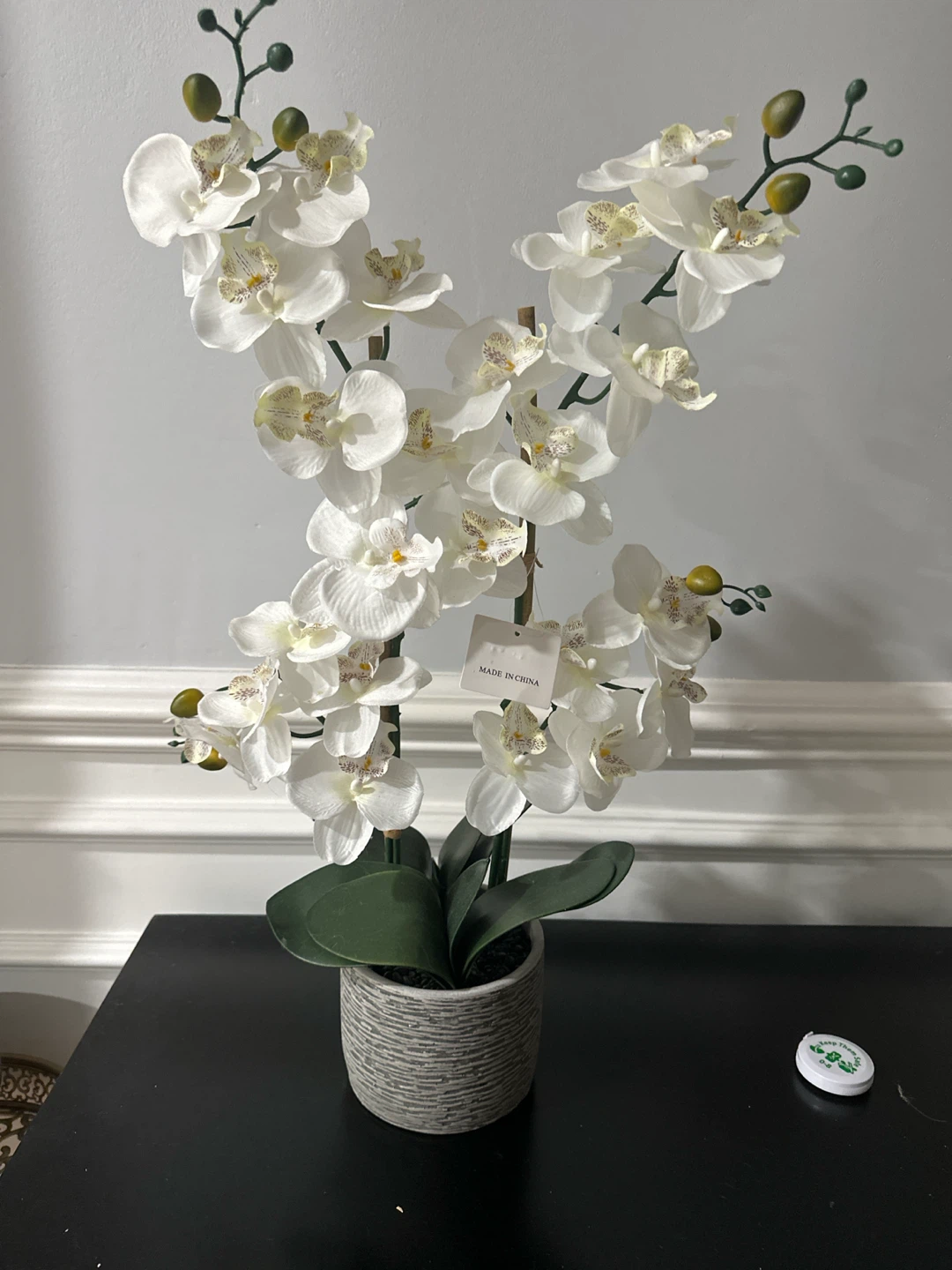 Artificial White Orchid Plant