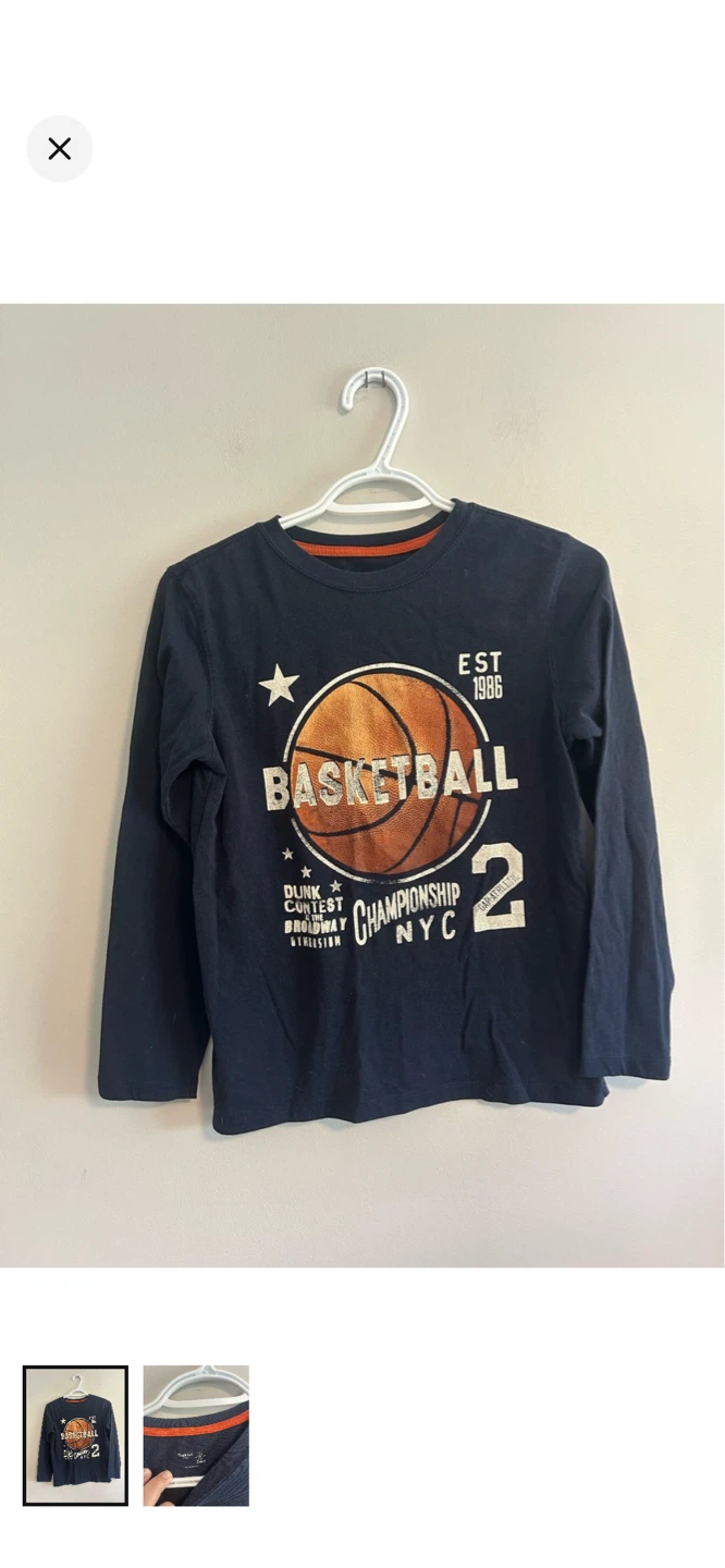 GapKids Boys Basketball T-Shirt Size L