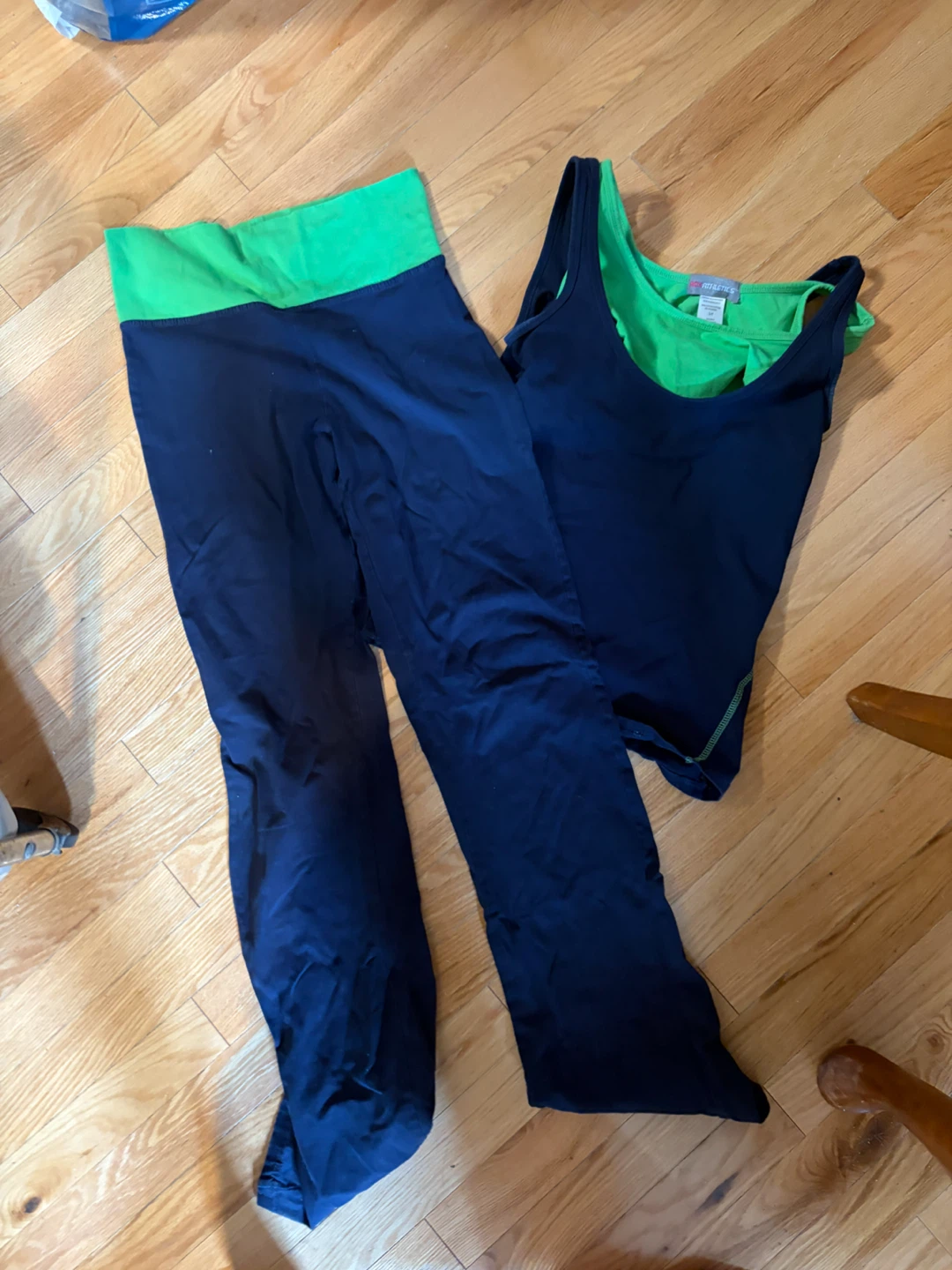 Athletic Tank Top and Pants Set