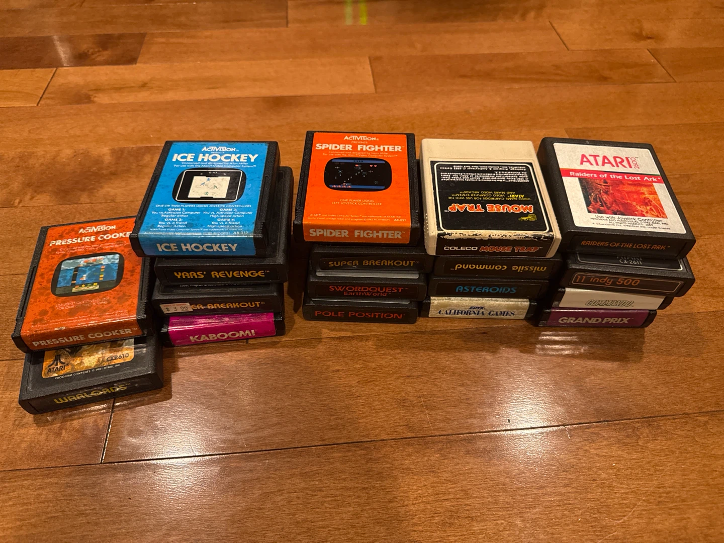 Atari Video Computer System with Games and Joysticks - photo 2