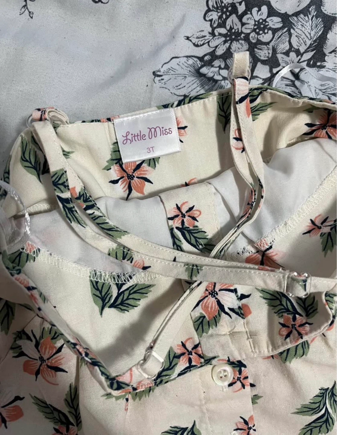 Little Miss Floral Dress - Size 3T - photo 3